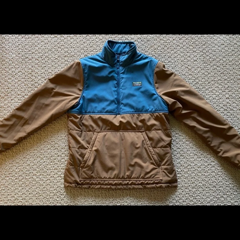 L.L. Bean Colorblock Insulated Jacket - Picture 1 of 3